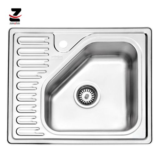 سینک-ظرفشویی-استیل-البرز-مدل-810-توکار-فانتزی-با-جامایع