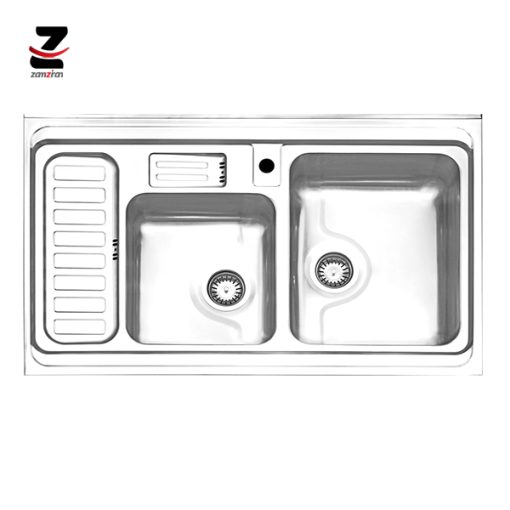 سینک-ظرفشویی-استیل-البرز-مدل-812-روکار-فانتزی-جامایع-01