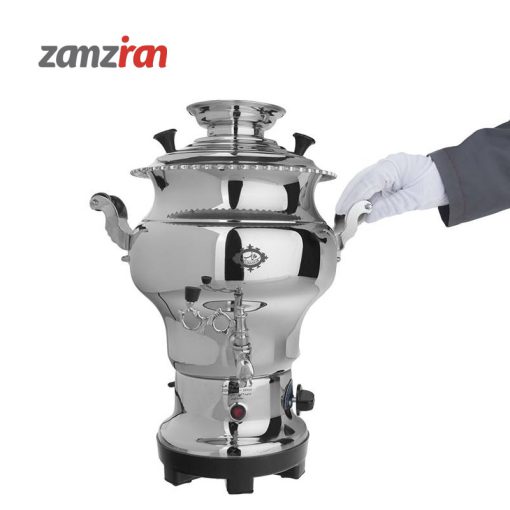 Excellent electric samovar of Silver model, about 7 liters