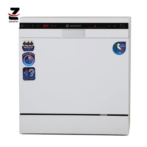 ماشین ظرفشویی زیرووات مدل ZDCP 8 ظرفیت 8 نفره