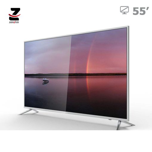 تلویزیون ال ای دی هوشمند Ultra HD - 4K جی پلاس سایز 55 اینچ مدل GTV55JH812N