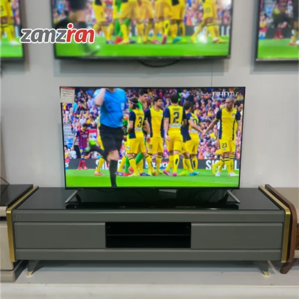 میز تلویزیون متین والیس و زیتونی مدل R260 سايز 160 سانتی