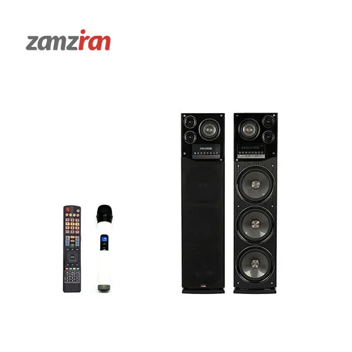 اسپیکر مشكي نقره اي 2 تیکه میکرولب مدل 310104 CY-