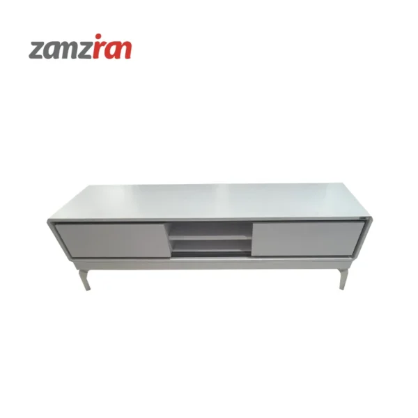 میز تلویزیون کارینو سفید مدل N5 سايز 175 سانتی