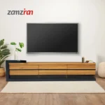 میز تلویزیون کارینو مشکی مدل V3 سايز 240 سانتی