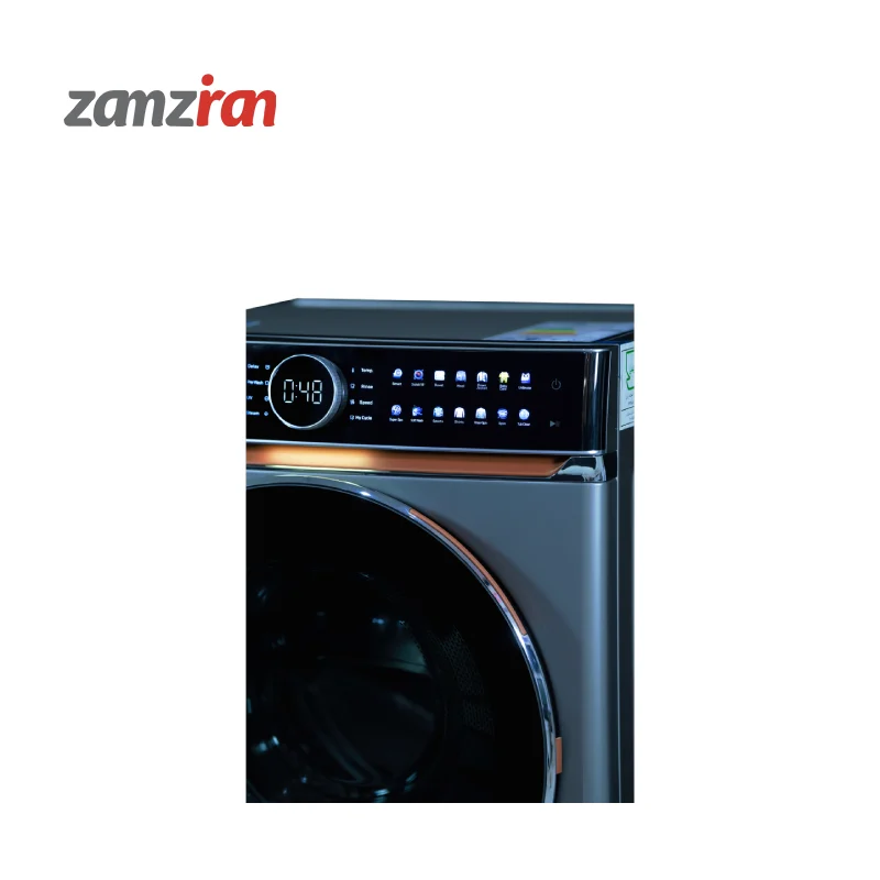 ماشین لباسشویی بلک ویل سیلور 9 کیلو BW-X2025 با پنل کنترل تمام لمسی و نمایشگر LED