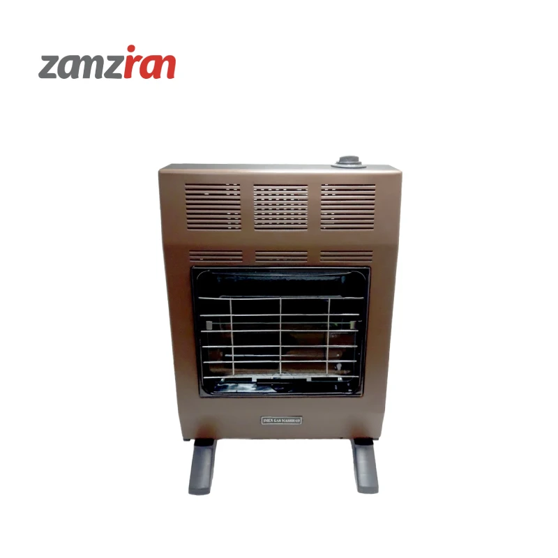 بخاری بدون دودکش ایمن گاز مشهد قهوه ای مدل بردیا