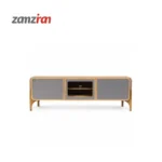 میز تلویزیون متین R435 سايز 180 سانتی با بدنه MDF ترک