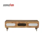 میز تلویزیون متین ملچ قهوه ای مدل R495 سایز 160 سانتی