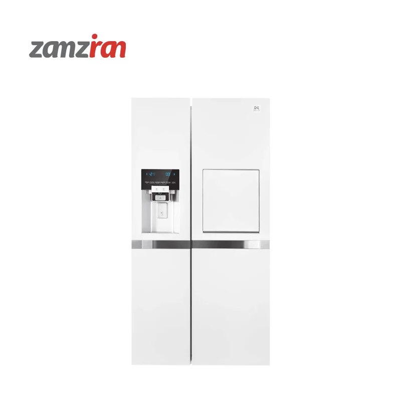 یخچال ساید بای ساید ۳۵ فوت دوو ds-3730mw مجهز به یخساز اتوماتیک